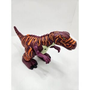 2006 Mattel Imaginext Raider Allosaurus Walking Roaring Dinosaur T Rex Working